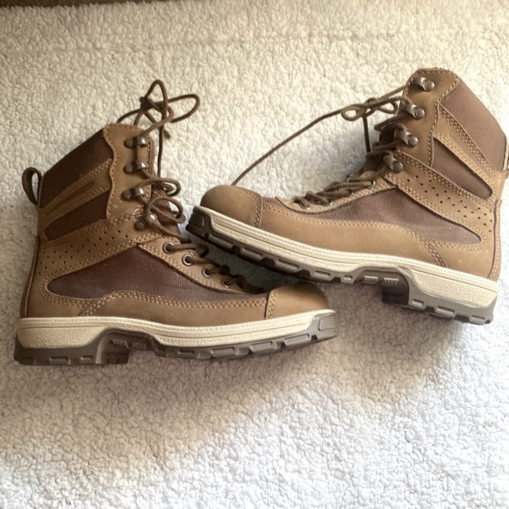 Brown Combat & Moto Boots